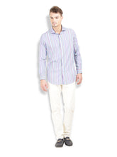 Thisrupt Blue Marble Formal slim fit shirt