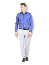 Thisrupt Blue Marble casual slim fit shirt