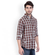 ROCX Shirts Navy Blue-White Twill Check