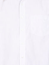 Thisrupt Blue Marble White casual striped slim fit shirt