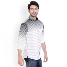 ROCX Black-White Twill Check Slim Fit Shirts