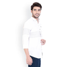 ROCX Shirts Navy White Colour Panel