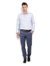 Thisrupt Blue Marble Formal slim fit shirt