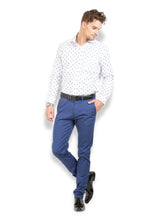 Thisrupt Blue Marble Formal slim fit shirt