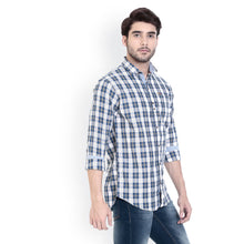 ROCX Shirts Blue - White Multi Colour Check