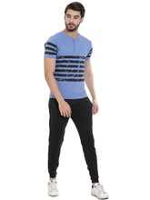 Rocx Men's Grey Melange Colour Printed Trackpant