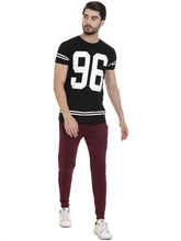 Rocx Men's Maroon Colour Printed Trackpant