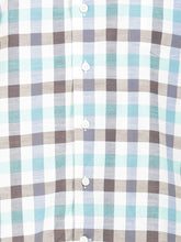 Thisrupt Blue Marble casual slim fit shirt