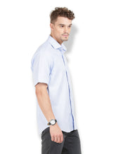 Thisrupt Blue Marble casual slim fit shirt