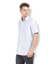 Thisrupt Blue Marble casual slim fit shirt