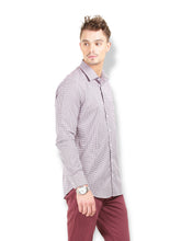 Thisrupt Blue Marble Formal slim fit shirt