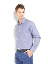 Thisrupt Blue Marble Formal slim fit shirt