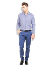 Thisrupt Blue Marble Formal slim fit shirt