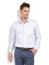 Thisrupt Blue Marble Formal slim fit shirt