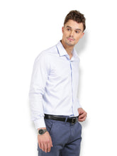 Thisrupt Blue Marble Formal slim fit shirt