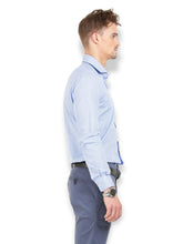 Thisrupt Blue Marble Formal slim fit shirt