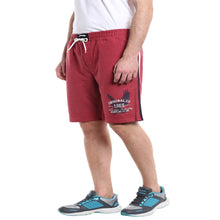 Masculino Latino Red Green Shorts