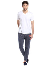Masculino Latino Navy Blue Track Pants