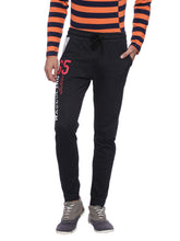 Masculino Latino Navy Blue Track Pants