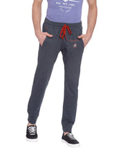 Masculino Latino Navy Blue Track Pants