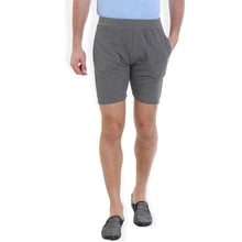 Rocx Solid Men's Grey melange Color Shorts