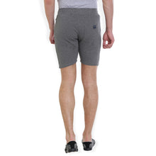 Rocx Solid Men's Grey melange Color Shorts