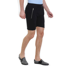 Rocx Solid Men's Black Color Shorts