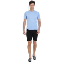 Rocx Solid Men's Black Color Shorts