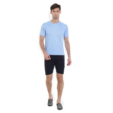 Rocx Solid Men's Blue Color Shorts