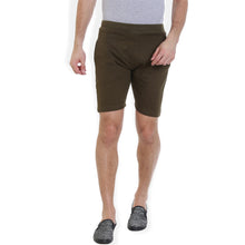 Rocx Solid Men's Green Color Shorts
