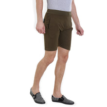 Rocx Solid Men's Green Color Shorts