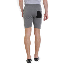 Rocx Solid Men's Grey melange Color Shorts