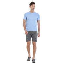Rocx Solid Men's Grey melange  Color Shorts