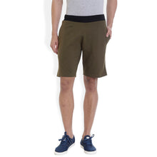 ROCX Mens Olive Green Colour Short Contrast Waistband