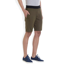 ROCX Mens Olive Green Colour Short Contrast Waistband
