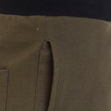 ROCX Mens Olive Green Colour Short Contrast Waistband