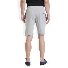 Rocx Men's Light Grey Skull Printed Shorts