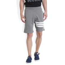 Rocx Men's Dark Grey Stripe Shorts