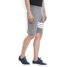 Rocx Men's Dark Grey Stripe Shorts