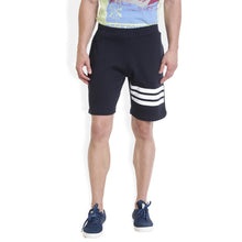 Rocx Men's Navy Blue Stripe Shorts