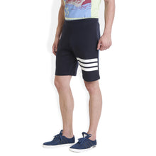 Rocx Men's Navy Blue Stripe Shorts
