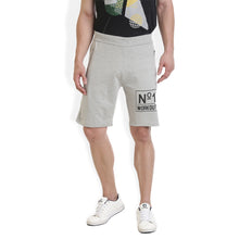 Rocx Men's Light Grey Workout Shorts With Zip