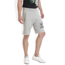 Rocx Men's Light Grey Workout Shorts With Zip