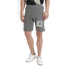 Rocx Men's Dark Grey Workout Shorts With Zip