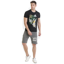Rocx Men's Dark Grey Workout Shorts With Zip