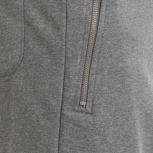 Rocx Men's Dark Grey Workout Shorts With Zip