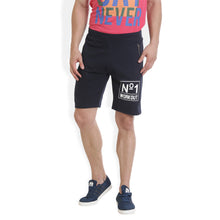 Rocx Men's Navy Blue Workout Shorts With Zip