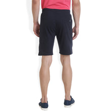 Rocx Men's Navy Blue Workout Shorts With Zip