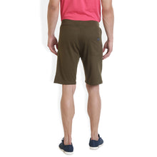 Rocx Men's Olive Green Workout Shorts With Zip
