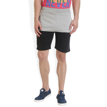 Rocx Men's Light Grey And Black Colour Short